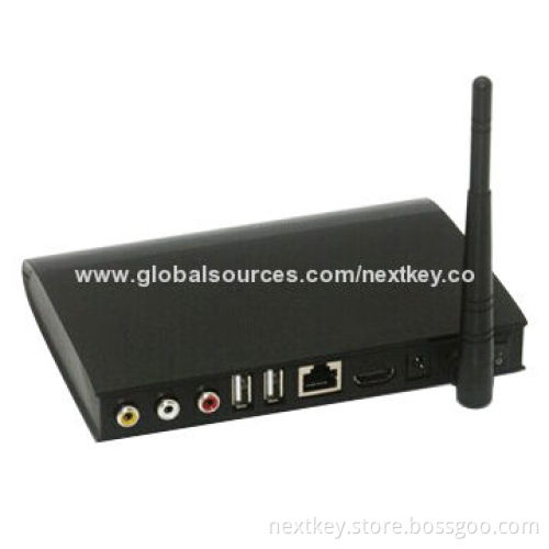 1080P DVB-T2 Smart TV Box, 2 x 1.0GHz CPU/3D Movie/1GB DDR3, Extends Memory Up to 6GB